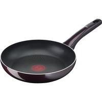Tefal Resist Intense D52202 Pentola multiuso Rotondo, Padella Rotondo, Pentola multiuso, Nero, Rosso, Titanio, 175 °C, Alluminio