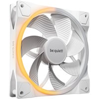 be quiet! Light Wings 140 mm PWM Reverse White Case per computer Ventilatore 14 cm Bianco 1 pz, Ventola bianco, Ventilatore, 14 cm, 1300 Giri/min, 87,3 m³/h, Bianco
