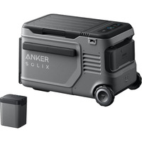 Anker SOLIX EverFrost 2 borsa frigo 23 L Elettrico Nero, Grigio, Scatola cool grigio/Nero, Nero, Grigio, 2 ruota(e), Nero, 23 L, -20 - 20 °C, 45 dB