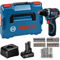 Bosch Avvitatore a batteria GSR 12V-32 Professional, 12 Volt, Trapano avvitatore blu/Nero