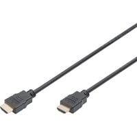Digitus Cavo di collegamento HDMI High Speed, con Ethernet, Full HD 1080i/p Nero