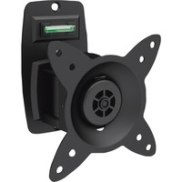 Digitus DA-90350 Supporto TV a parete 68,6 cm (27") Nero, Montaggio a parete Nero, 68,6 cm (27"), 75 x 75 mm, 100 x 100 mm, 360°, Metallo, Nero