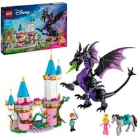 LEGO Disney Princess Malefica drago, Giochi di costruzione Set da costruzione, 7 anno/i, Plastica, 583 pz, 850 g