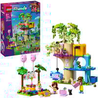 LEGO Friends Festa di compleanno felina e Casa sull’albero, Giochi di costruzione Set da costruzione, 6 anno/i, Plastica, 321 pz, 452 g