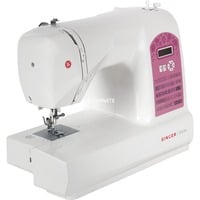 Singer Macchina da cucire computerizzata Starlet 6699 bianco/Rosa