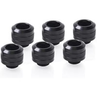 Alphacool Eiszapfen PRO 13mm HardTube Fitting G1/4 - Deep Black, Connessione Nero