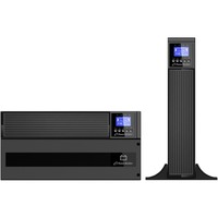 BlueWalker VFI 6000 ICR IoT Doppia conversione (online) 6 kVA 6000 W 1 presa(e) AC Nero, Doppia conversione (online), 6 kVA, 6000 W, Onda sinusoidale pura, 160 V, 276 V