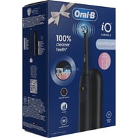 Braun iO Series 2 Adulto Spazzolino a vibrazione Nero, Spazzolino da denti elettrico Nero, Adulto, Spazzolino a vibrazione, Cura quotidiana, Sensibile, Super sensitive, Nero, 2 min, Batteria