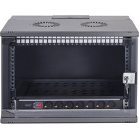 Digitus Set di rete SOHO Pro 19" 540x400 mm (LxP), IT armadio Nero