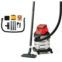 EINHELL TC-VC 18/20 Li S-Solo Nero, Grigio, Rosso 20 L rosso/Argento, Secco e bagnato, Nero, Grigio, Rosso, 20 L, 8 kPa, 1,5 m, 3,6 cm