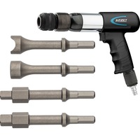 Hazet Vibrationsmeißel-Satz 9035V/5, Utensili pneumatici Nero/Blu
