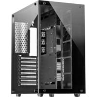 Inter-Tech C-701 Panorama Full Tower Nero, Chassis Tower Nero, Full Tower, PC, Nero, ATX, ITX, micro ATX, Metallo, Vetro temperato, 13 cm