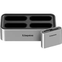 Dock station per flusso di lavoro USB-C 3.2 Gen2 con lettore di schede SD UHS-II a doppio slot, Docking station