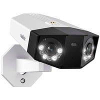 Reolink Duo Series P730 Pallottola (forma) Telecamera di sicurezza IP Esterno 4608 x 1728 Pixel Parete, Telecamera di sorveglianza bianco/Nero, Telecamera di sicurezza IP, Esterno, Cablato, Google Assistant, 560 lm, 6500 K