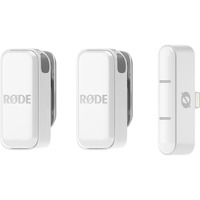 Rode Microphones Wireless Micro Lightning, Microfono bianco