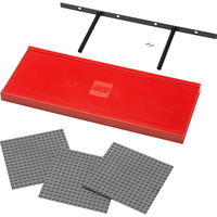 Room Copenhagen Libreria LEGO, Mensola rosso