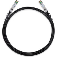 TP-Link TL-SM5220-3M cavo a fibre ottiche SFP+ DAC Nero Nero/Argento, 3 m, DAC, SFP+, SFP+