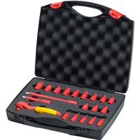 Wiha 7209NK2001, 43025, chiave combinata   rosso/Giallo