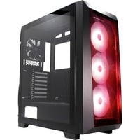 Xilence Performance C XG131 | X712.RGB Midi Tower Nero Nero, Midi Tower, PC, Nero, ATX, micro ATX, Mini-ATX, ABS, Plastica, Acciaio, Vetro temperato, Giocare