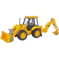 bruder JCB 4CX Backhoe loader veicolo giocattolo, Veicolo modello 3 anno/i, ABS sintetico, Nero, Giallo