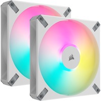 Image of iCUE AF140 RGB ELITE 140mm PWM Dual Fan Kit - Wit