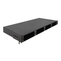 DeLOCK Pannello patch LWL HD (Alta Densità) 19" 1U, Patch Panel Nero