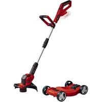 EINHELL GE-CT 18/28 Li TC-Solo 28 cm Batteria Nero, Rosso rosso/Nero, Tagliabordi, 28 cm, Filo di nylon, Impugnatura a D con avvolgimento filo, 1,6 mm, 5 m