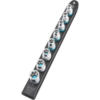 Hazet SmartRail 1/2" set di inserti per chiave a bussola, esterno esalobato, 8 pezzi, chiave combinata   Nero