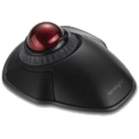 Kensington Orbit Trackball wireless con anello di scorrimento Nero/Rosso