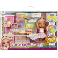 MGA Entertainment Rainbow High Little Dessert Shop with Kandy Playset, Gioco figura Rainbow High Little Dessert Shop with Kandy Playset, Bambola alla moda, Femmina, 4 anno/i, 140 mm, Multicolore