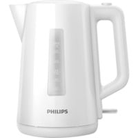 Philips Serie 3000 Bollitore in plastica HD9318/00 bianco, 1,7 L, 2020 W, Plastica, Indicatore del livello dell'acqua, Senza filo, Filtro