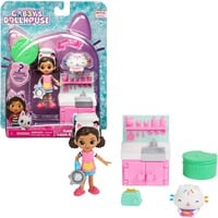 Spin Master Gabby's Dollhouse, set Lunch and Munch Kitchen con 2 personaggi giocattolo, accessori e mobile, giocattolo per bambini dai 3 anni in su, Gioco di ruolo Gabby's Dollhouse , set Lunch and Munch Kitchen con 2 personaggi giocattolo, accessori e mobile, giocattolo per bambini dai 3 anni in su, Cucina, 3 anno/i, Multicolore