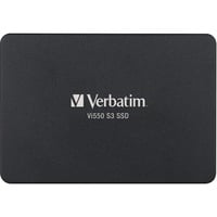 Verbatim Vi550 S3 2 TB 2.5" Serial ATA III, Disco a stato solido Nero, 2 TB, 2.5", 550 MB/s, 6 Gbit/s