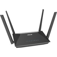 ASUS RT-AX52 AX1800 AiMesh router wireless Gigabit Ethernet Dual-band (2.4 GHz/5 GHz) Nero Wi-Fi 6 (802.11ax), Dual-band (2.4 GHz/5 GHz), Collegamento ethernet LAN, Nero, Router da tavolo
