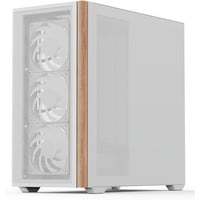 Aerocool D301A Mini Tower Bianco, Legno, Chassis Tower bianco, Mini Tower, PC, Bianco, Legno, micro ATX, Mini-ITX, Acrilonitrile butadiene stirene (ABS), SPCC, Gaming