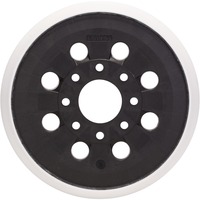 Bosch Piatto abrasivo medio-duro, Ø 125mm, Platorello per levigatrice Nero
