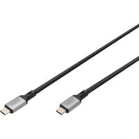 Digitus Cavo USB4 Gen 2x2, connettore USB-C > connettore USB-C, 20 Gbit/s Nero/grigio