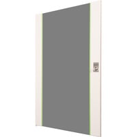 Digitus Porta frontale in vetro per armadio da parete 19" 20U serie Unique, Pannello frontale grigio