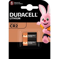 Duracell CR2 Batteria monouso Litio Batteria monouso, CR2, Litio, 3 V, 2 pz, Cilindrico