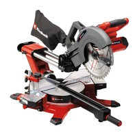 EINHELL Sega a trazione, troncatrice e ingletatrice a batteria TE-SM 36/10 L Li-Solo, 36 Volt (2x18V), Sega mitra/Troncatrice rosso