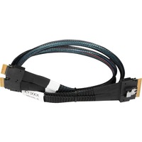 Icy Dock Cavo SlimSAS x8 SFF-8654 > 2x SlimSAS x4 SFF-8654 Nero