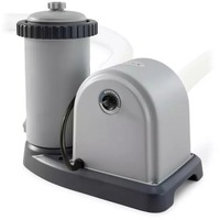 Intex 28636 accessorio per piscina Pompa per filtro della cartuccia grigio chiaro, Pompa per filtro della cartuccia, Grigio, 230 V, 5678 l/h, 8,87 kg, 317,5 mm