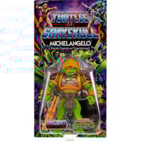 Mattel Origins Turtles Grayskull Michelangelo, Gioco figura Masters of the Universe Origins Turtles Grayskull Michelangelo, 6 anno/i, Multicolore, Plastica