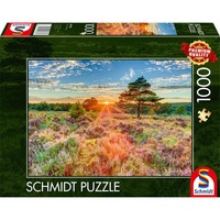 Schmidt Spiele Brughiera al tramonto, Puzzle 