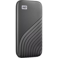 WD My Passport 4000 GB Grigio grigio, 4000 GB, USB tipo-C, 3.2 Gen 2 (3.1 Gen 2), 1050 MB/s, Protezione della password, Grigio