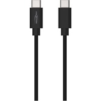 Ansmann Cavo USB 3.2 Gen 1, connettore USB-C > connettore USB-C Nero