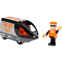 BRIO World treno passeggeri arancione e nero,  veicolo da gioco 
