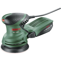 Bosch PEX 220 A Levigatrice orbitale 24000 OPM Nero, Verde, Levigatrice orbitale casuale verde/Nero, Levigatrice orbitale, Nero, Verde, 24000 OPM, 1,25 mm, 80 dB, 77 dB