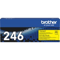 Brother TN-246Y cartuccia toner 1 pz Originale Giallo 2200 pagine, Giallo, 1 pz