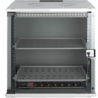 Digitus Set di rete SOHO Pro 19" 540x400 mm (LxP), IT armadio grigio chiaro